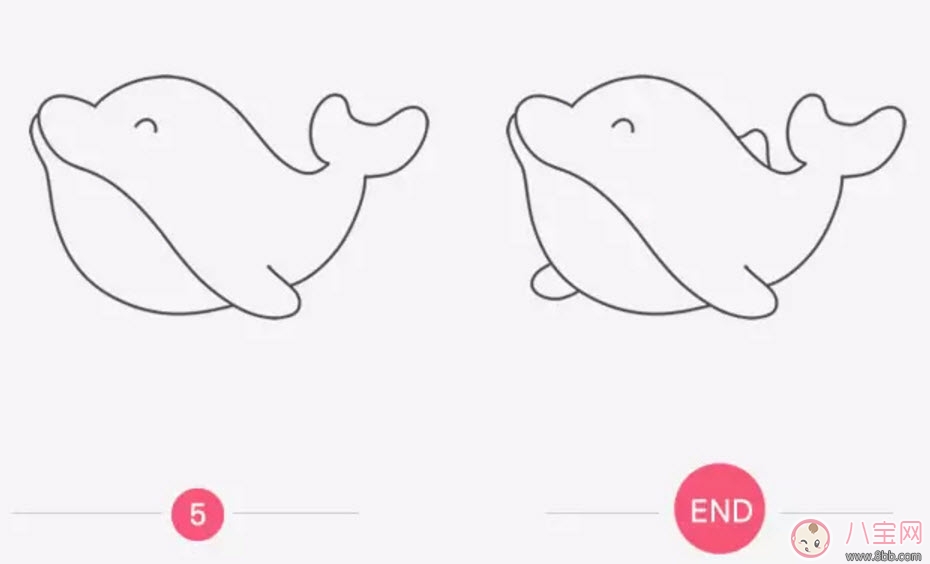 海洋生物趣味多 魚(yú)類(lèi)簡(jiǎn)筆畫(huà)