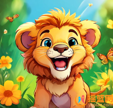 大嘴巴的小獅子睡前故事