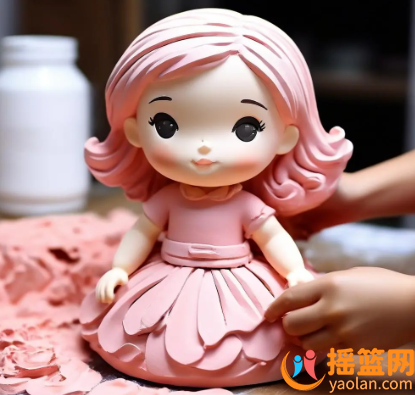 【超輕粘土】穿裙子女生人偶的制作步驟，讓你成為創意大師！